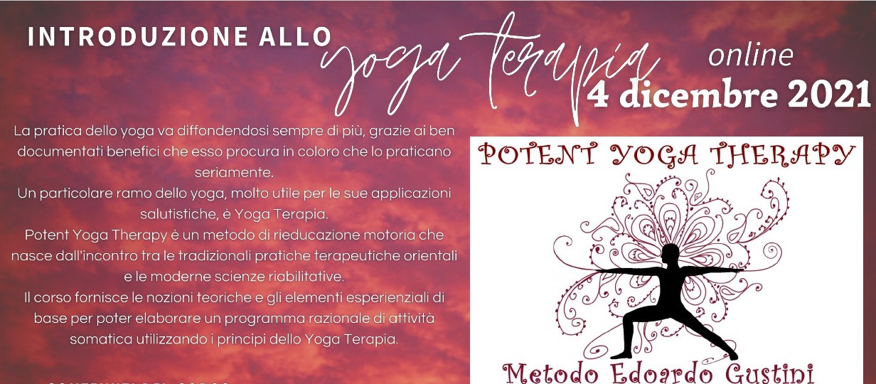 Introduzione allo Yoga Terapia