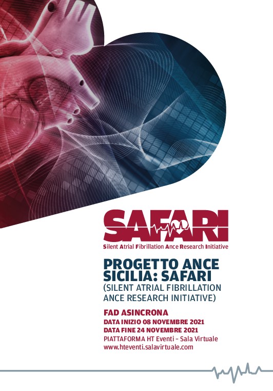 PROGETTO ANCE SICILIA: SAFARI (SILENT ATRIAL FIBRILLATION ANCE RESEARCH INITIATIVE)